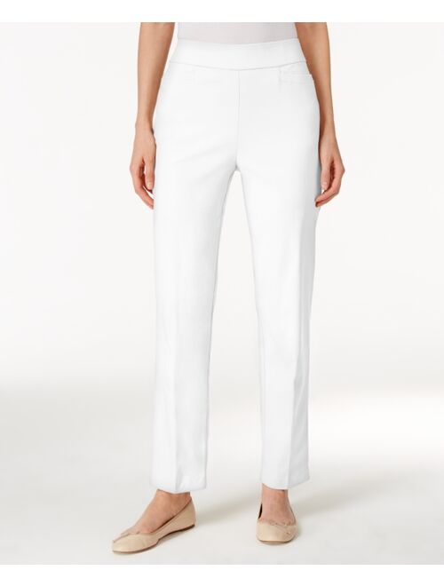 Alfred Dunner Classics Allure Pull-On Slim-Leg Pants