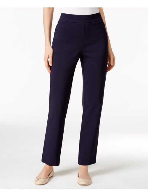 Alfred Dunner Classics Allure Pull-On Slim-Leg Pants