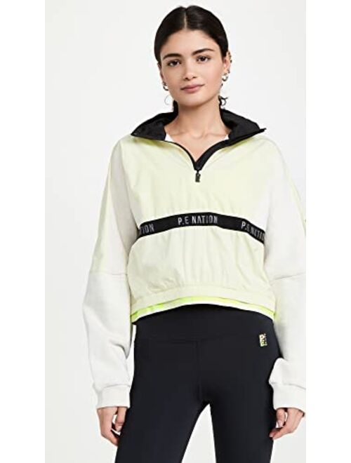 P.E NATION Women's Starting Block Sweat Jacket