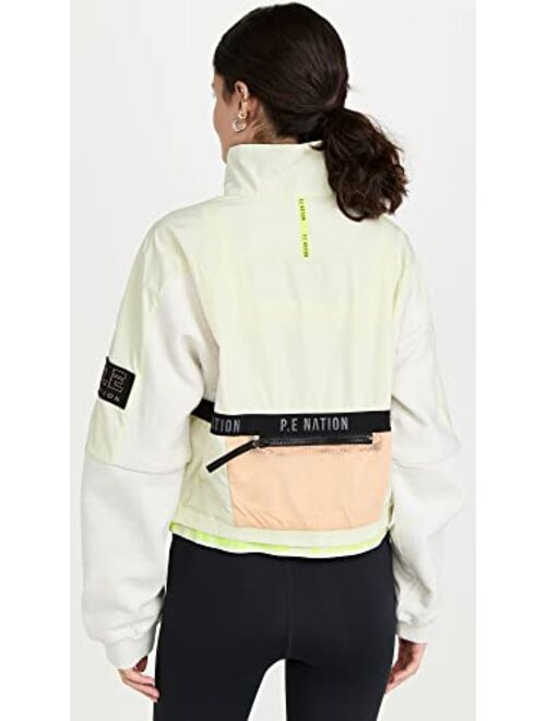 P.E NATION Women's Starting Block Sweat Jacket