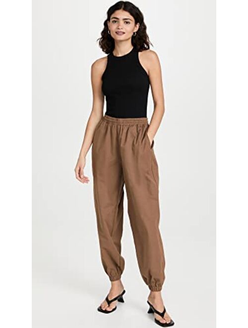 Good American Essentials Women's Brushed Essential Track Joggers