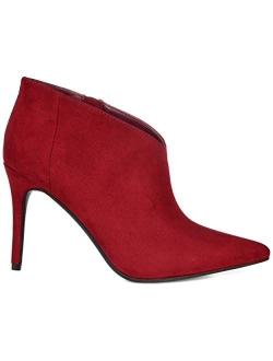 Womens Pointed Toe Ankle Bootie