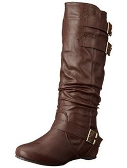 Brinley Co Women's Cammie-wc Slouch Boot