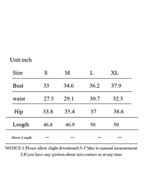 CMZ2005 Women's Scoop Neck Sleeveless Side Split Long Dress Casual Tank T-Shirt Midi Dresses Bodycon Tank Dress 71819