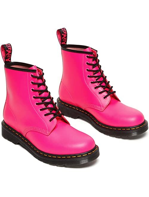 Dr. Martens, Unisex 1460 Slip Resistant Service With Yellow Stitching  Boots