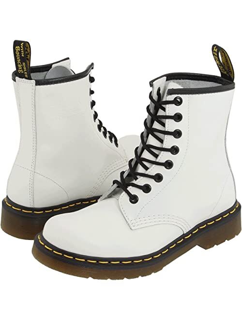 Dr. Martens, Unisex 1460 Slip Resistant Service With Yellow Stitching  Boots