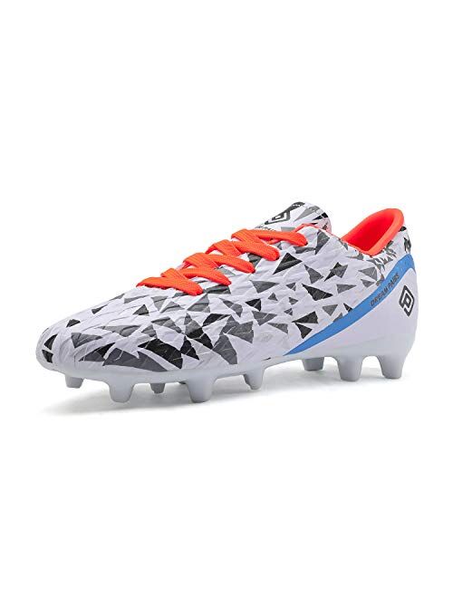 DREAM PAIRS Boys Girls Soccer Cleats Football Shoes