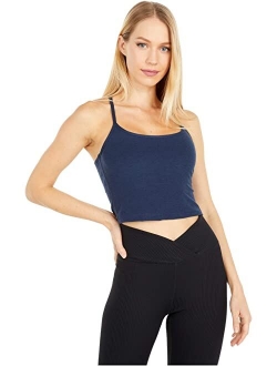 Spacedye Slim Racerback Cropped Tank Top