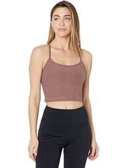 Spacedye Slim Racerback Cropped Tank Top