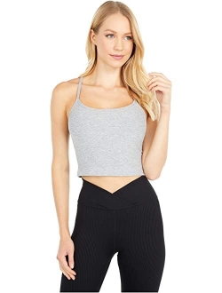 Spacedye Slim Racerback Cropped Tank Top