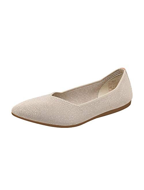 DREAM PAIRS Women’s Comfortable Ballet Dressy Work Pointed Toe Knit Flats Shoes