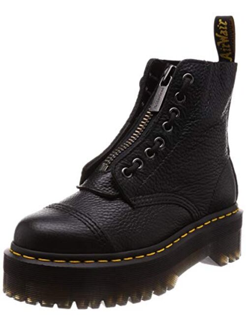 Dr. Martens Womens Sinclair 8 Eye Leather Platform Boot