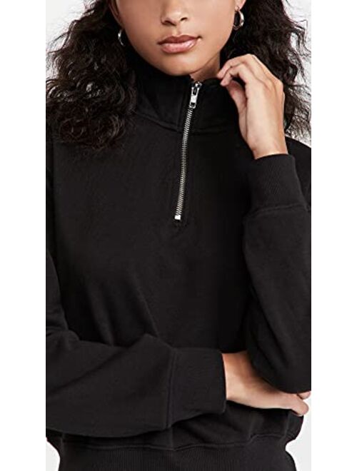 Z Supply Women's Half Zip Hoodie