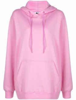 drawstring cotton hoodie