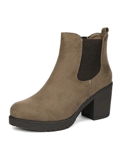 Women's FRE High Heel Chelsea Style Ankle Boots