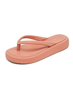 Slippers Platform Thong Sandals Comfortable Beach Casual Indoor Outdoor Walking Summer Shoes