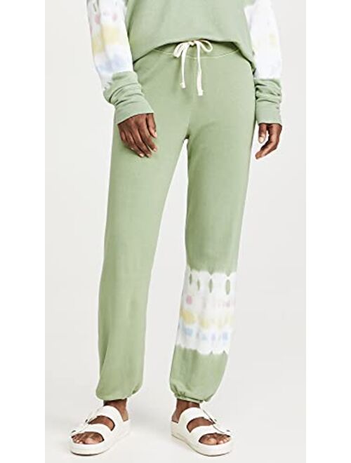 SUNDRY Women's Tie Dye Stripe Sweatpants