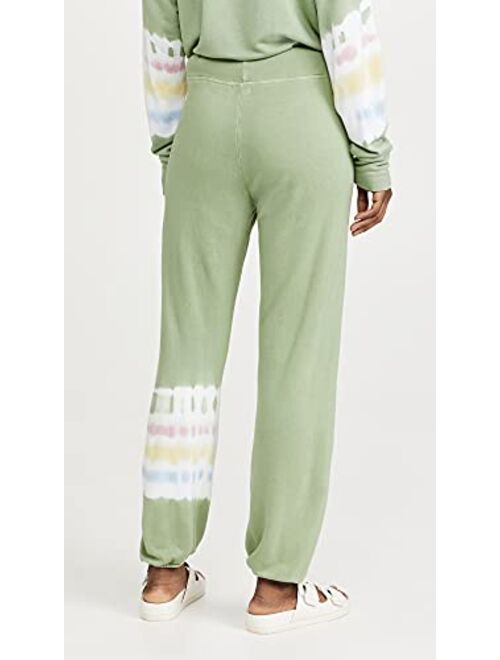 SUNDRY Women's Tie Dye Stripe Sweatpants