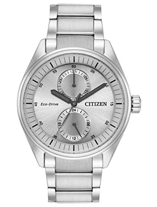 Citizen Men's 'Dress' Quartz Stainless Steel Casual Watch, Color:Silver-Toned (Model: BU3010-51H)