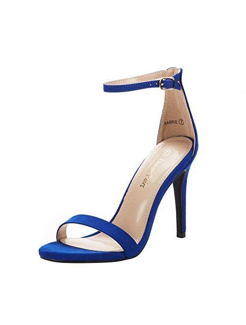 DREAM PAIRS Women's Karrie High Stiletto Pump Heel Sandals