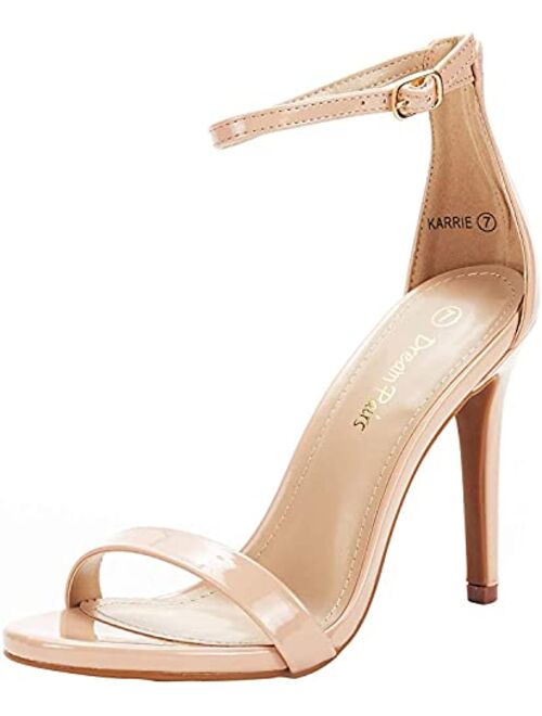 DREAM PAIRS Women's Karrie High Stiletto Pump Heel Sandals