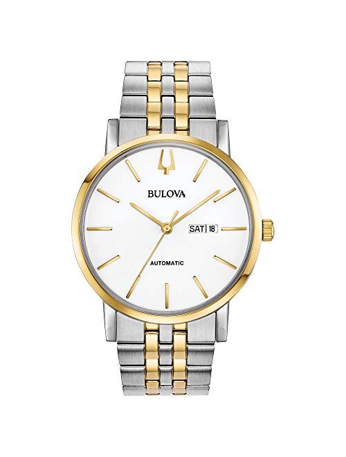 Bulova Men's Classic Stainless Steel Automatic Watch - 96C132