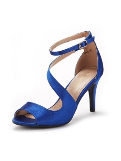 Women's NILE Fashion Stilettos Open Toe Pump Heel Sandals