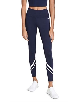 Tory Sport Women's High-Rise Weightless Chevron Leggings