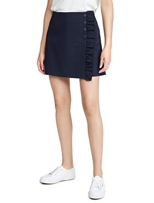 Tory Sport Women's Tech Twill Ruffle Skort