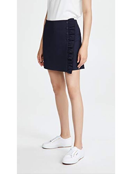 Tory Sport Women's Tech Twill Ruffle Skort