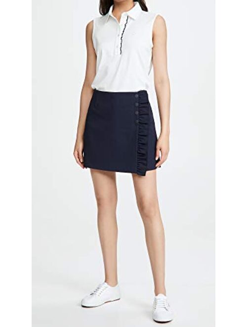 Tory Sport Women's Tech Twill Ruffle Skort