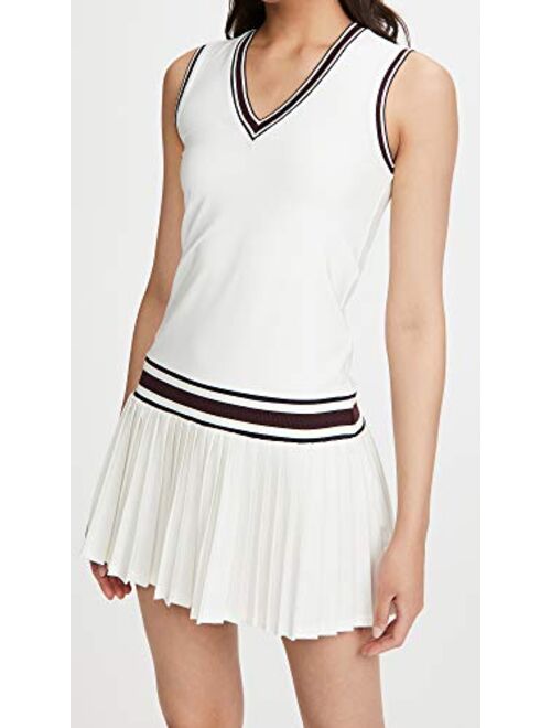 Tory Sport Women's Performance V Neck Tennis Dress