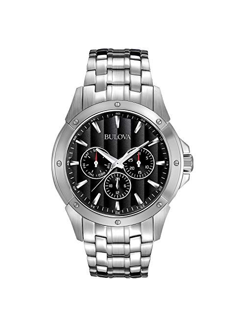 Bulova Stainless Steel Watch - 96C107 - Men