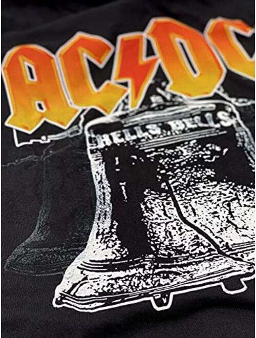 AC/DC Official Unisex Graphic T-Shirt – Hells Bells, Black Band Tee