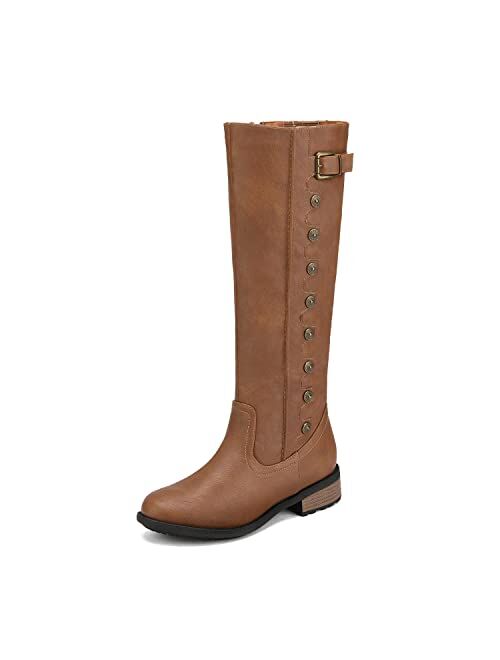 DREAM PAIRS Women's Knee High Riding Boots