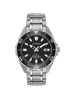 Eco-Drive Men's Promaster Diver Super Titanium Bracelet Watch 44mm