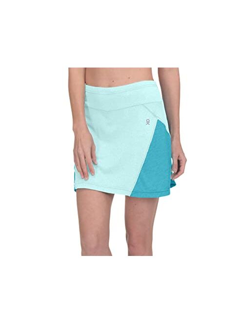 Little Donkey Andy Women's Athletic Skort Build-in Shorts with Pockets UPF 50+ Golf Tennis Sports Casual Skirt