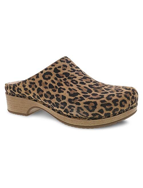 Dansko Women's Brenda Leopard Clogs