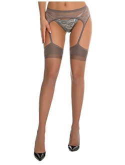 Lidogirl Women's Sultry Nights Garter Belt with Stockings