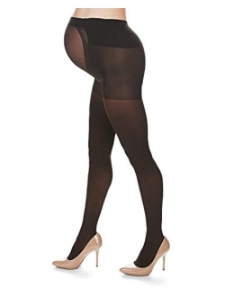 Microfiber Opaque Maternity Tights