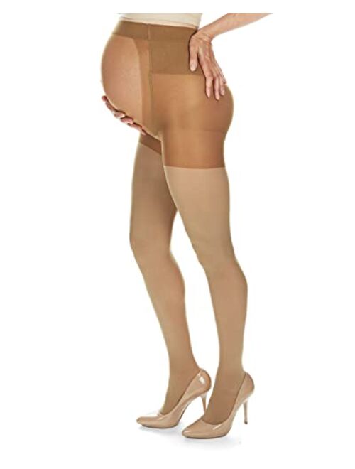 MeMoi Microfiber Opaque Maternity Tights