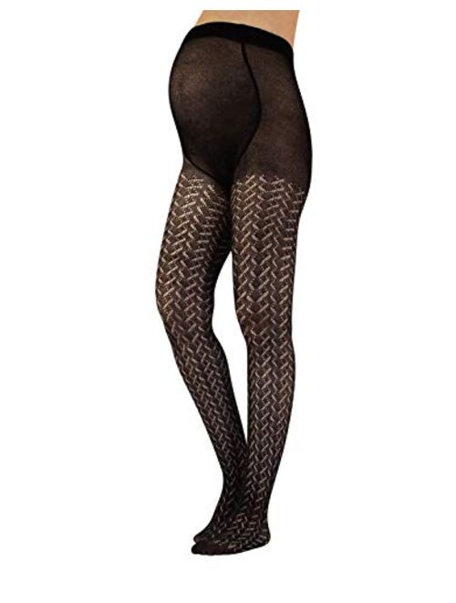 CALZITALY Cotton Pregnancy Tights Pantyhose