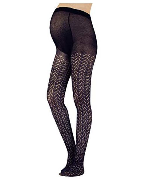 CALZITALY Cotton Pregnancy Tights Pantyhose