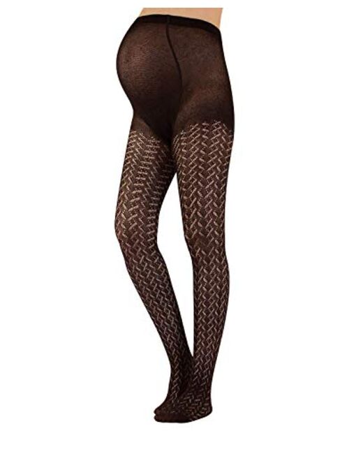 CALZITALY Cotton Pregnancy Tights Pantyhose