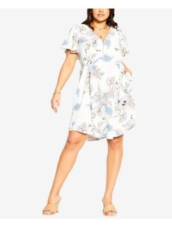 Trendy Plus Size Chic Nouveau Dress