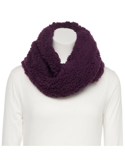 Faux Sherpa Infinity Scarf