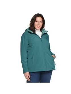 Plus Size ZeroXposur Lillian Plush-Lined Soft Shell Jacket