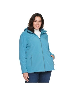 Plus Size ZeroXposur Lillian Plush-Lined Soft Shell Jacket