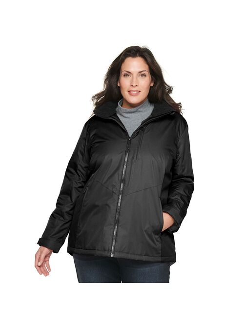 Plus Size ZeroXposur Lizzie Hood Insulated Jacket