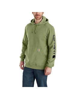 mens Loose Fit Midweight Logo Sleeve Graphic Sweatshirt (Big & Tall)